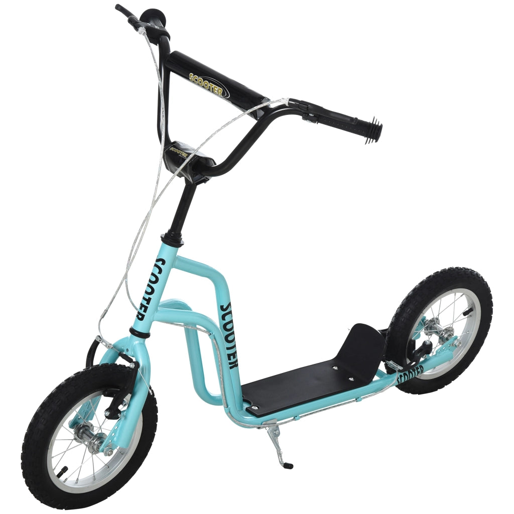 Monopattino per Bambini ¨C zephmum ¨C Blu, Metallo, Ruote 12 Pollici