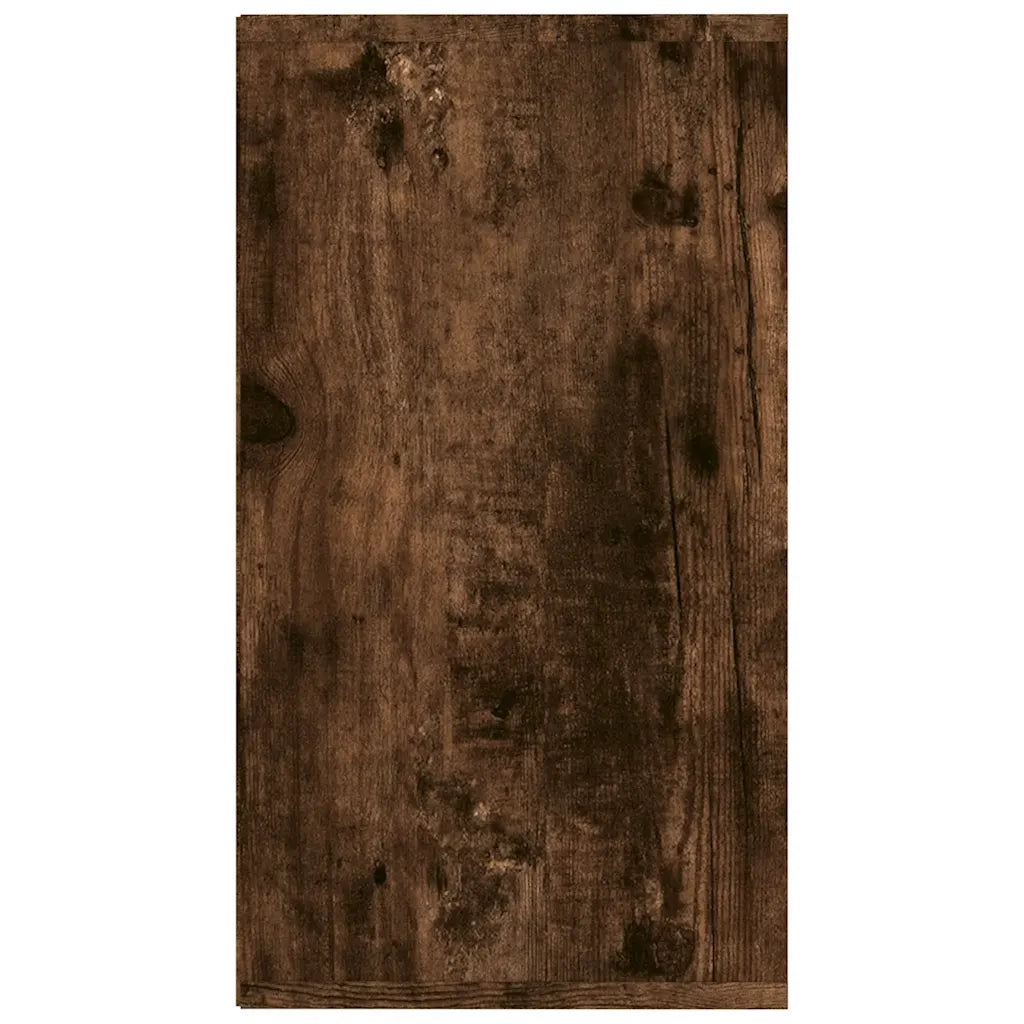 Scarpiera-Scaffale per scarpe Rovere Fumo 103x30x55 cm in Legno Multistrato