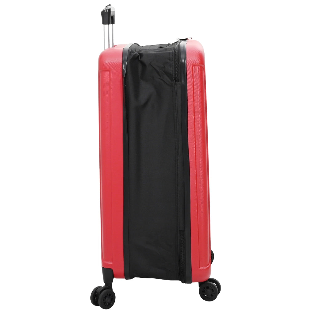 Valigia Pieghevole Rigida 28'' Rossa 50x30x76 cm ABS