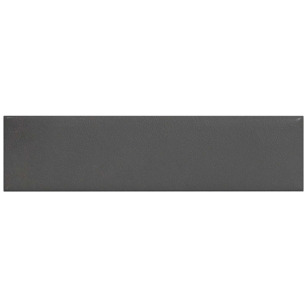 Testiera | Testata da Parete 12 pcs Grigio 60 x 15 cm Tessuto