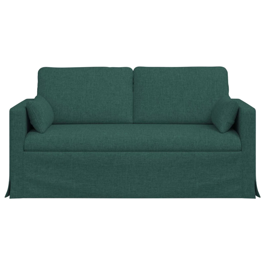 Divano Verde Scuro 158 x 78 x 80 cm Tessuto