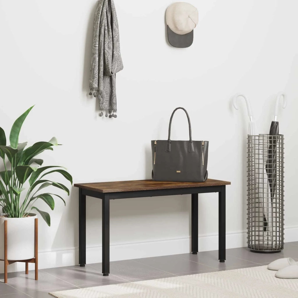 panchina Quercia Fumosa 80 x 35 x 45 cm Legno multistrato CFW6922496