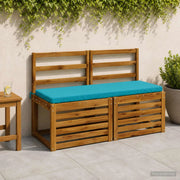 Cuscino per panchina SOEST 100% Poliestere Turchese 948786