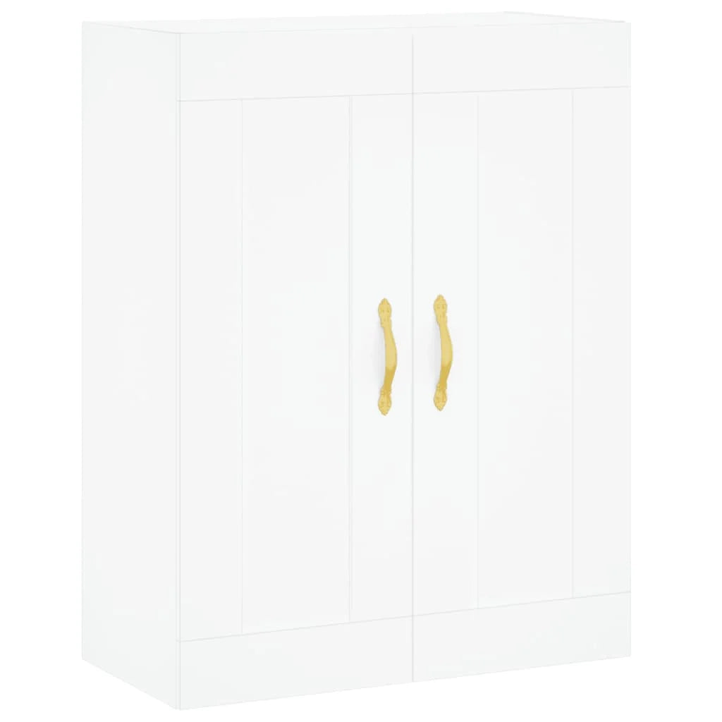 Buffet credenza cassettiera armadio mobile contenitore organizer cucina soggiorno salotto alto 69,5 x 34 x 180 cm legno ingegnerizzato bianco 02_0032576