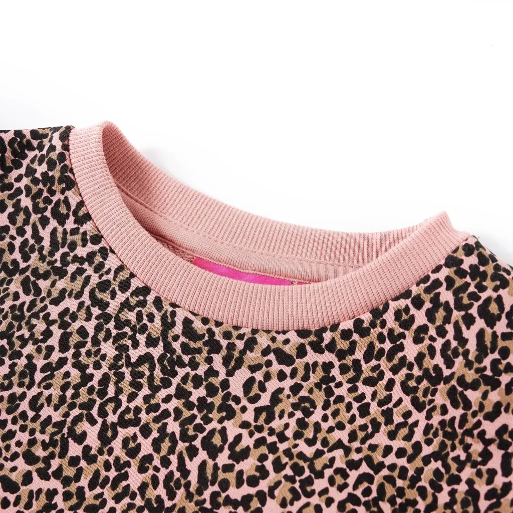 Abito in Felpa da Bambina Rosa Medio 104 CFW4369042
