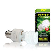 ExoTerra Repti Glo Compact 5.0 13 W UVB100 Attacco E27 - Lampada per terrari tropicali