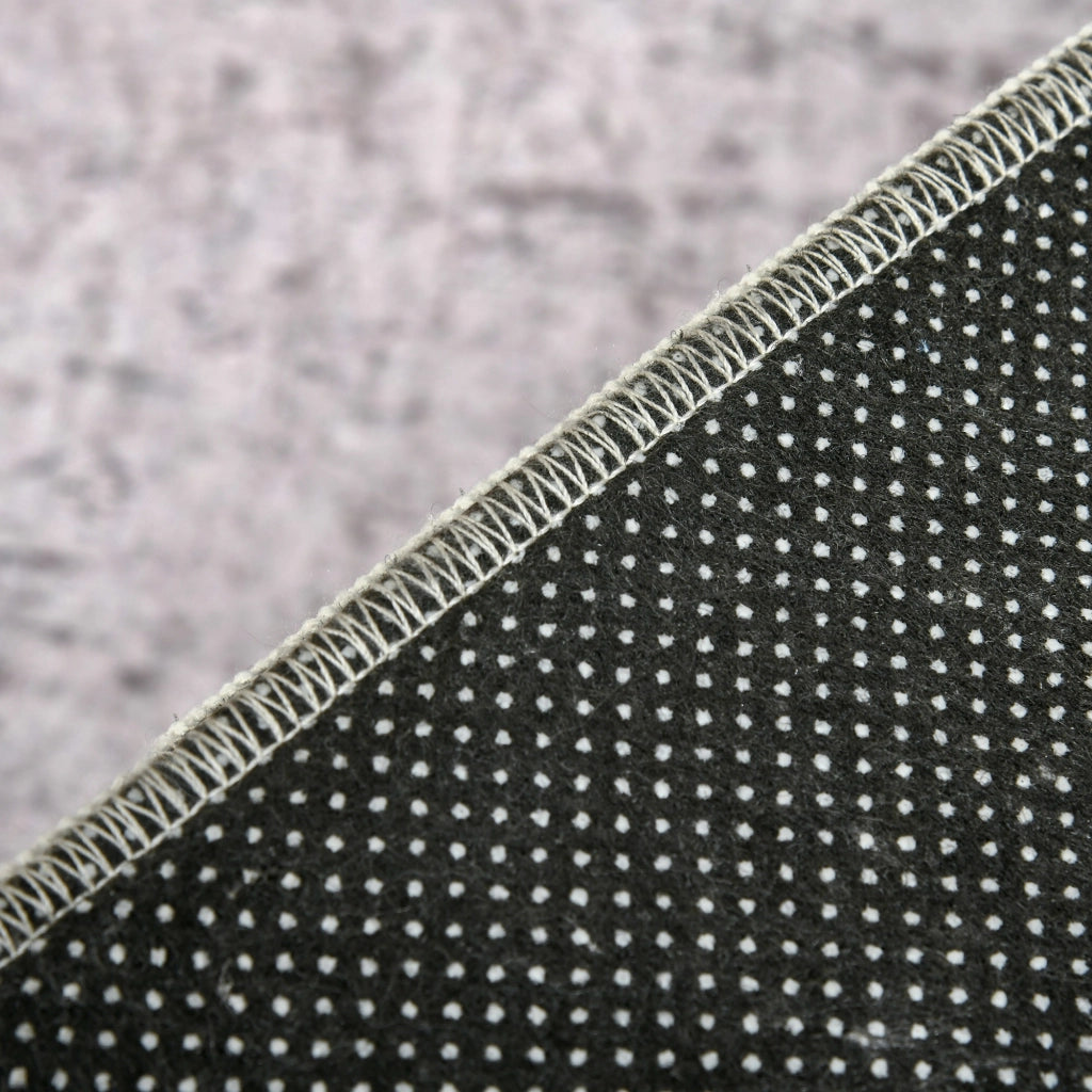Tappeto Moderno Velluto Geometrico ¨C Zephmum ¨C Grigio 230x160 cm
