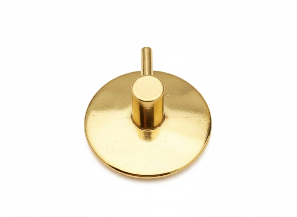 GANCIO PER BRIS BRIS TONDO IN METALLO- - colore oro - 100 pezzi