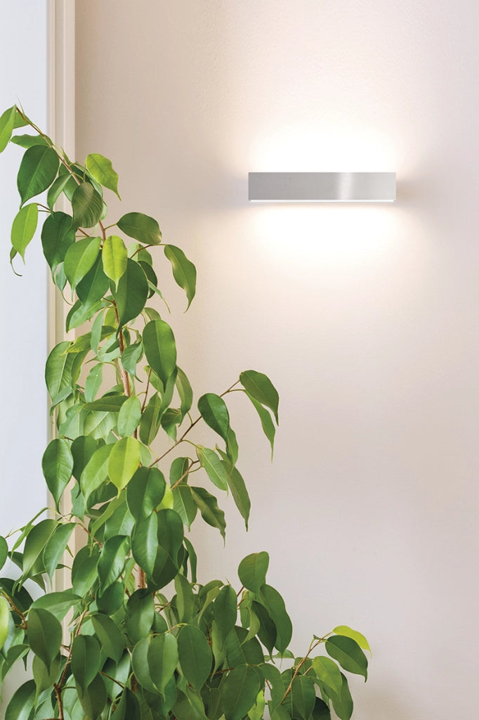 OPTIMA Applique da parete biemissione lineare in finitura Bianca, attacco R7S, IP20, 120W, per illuminazione d'interni - Rossini Group