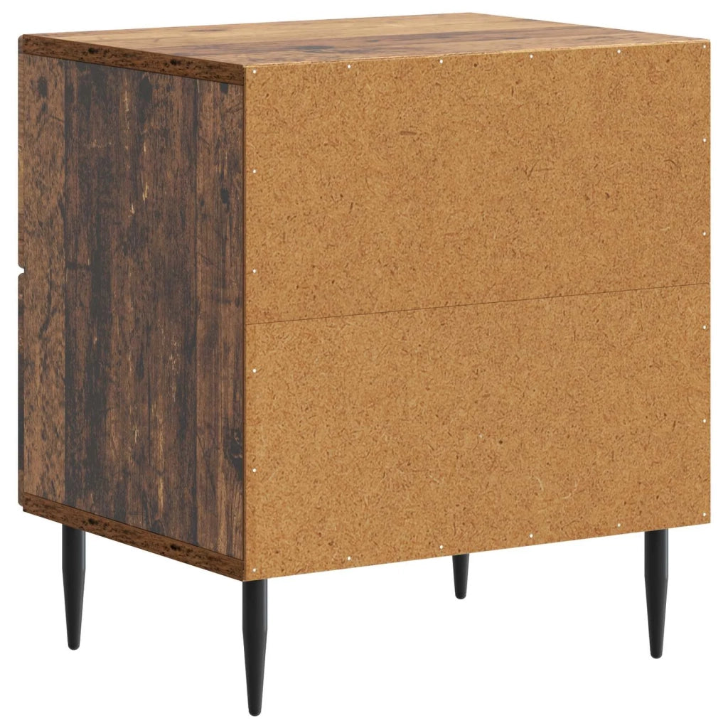 Armadio da Notte con cassetto Legno antico 43 x 34,5 x 47,5 cm 894771