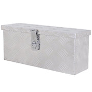 Cassetta Portautensili da 2 kg 50x15,5x20,5 cm con Chiusura a Chiave In Alluminio