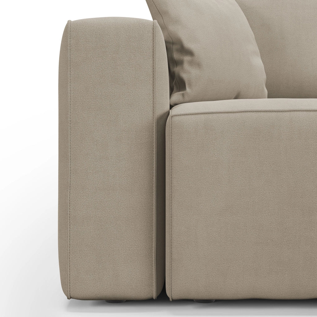 Morfeo Divano 3 sedute tessuto impermeabile 245 cm beige