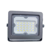 Trade Shop - Faretto Led Proiettore Slim Esterno Grigio 20w Ip65 Luce 6500k 4000k 3000k Fs20w -