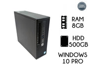 PC Desktop Barebone HP ProDesk 400 G3 Processore Intel Core I5 6500 8GB di Ram HDD Meccanico da 500Gb e Windows 10 Professional - Ricondizionato