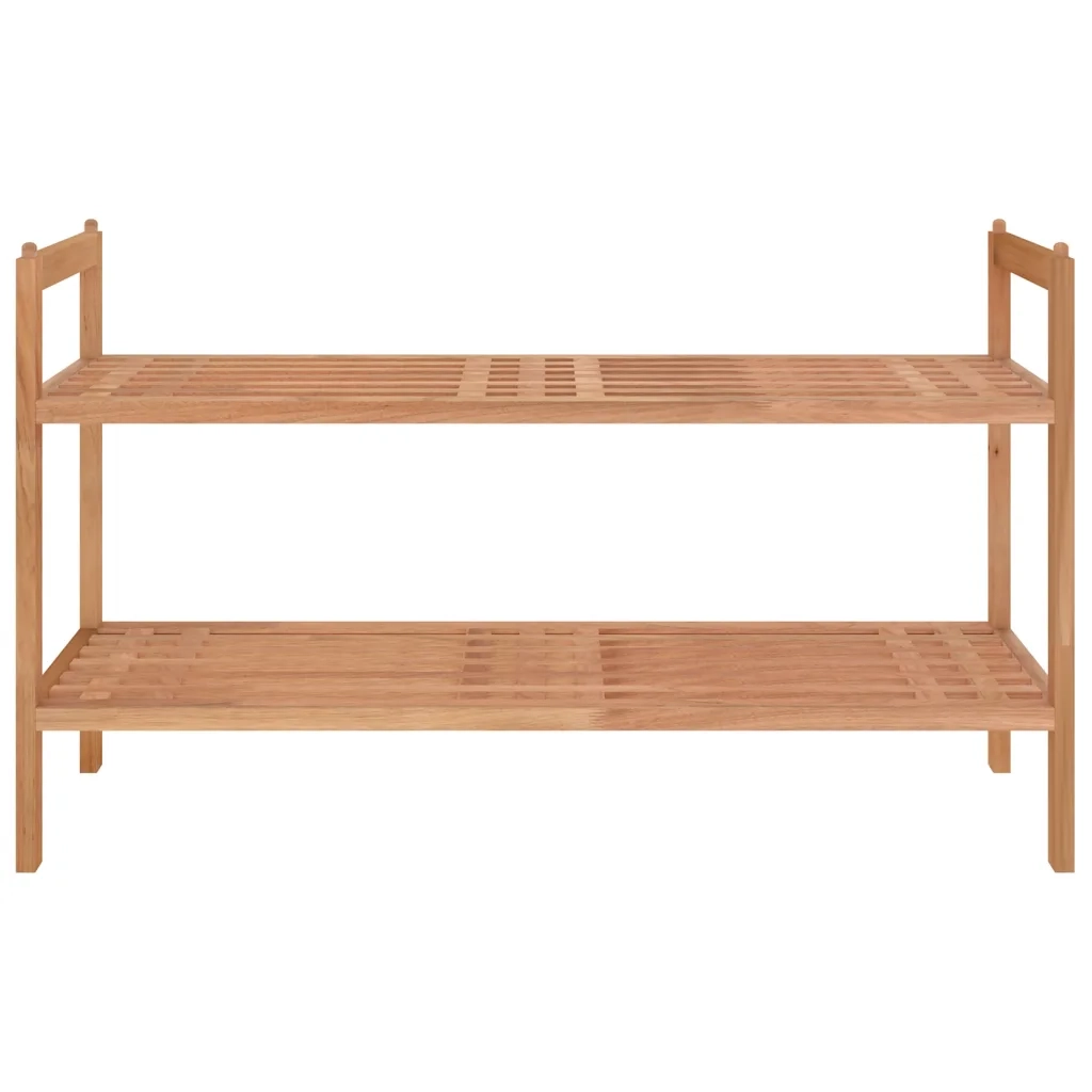 Scarpiera 69x27x41 cm in Legno Massello di Nocecod mxl 129654
