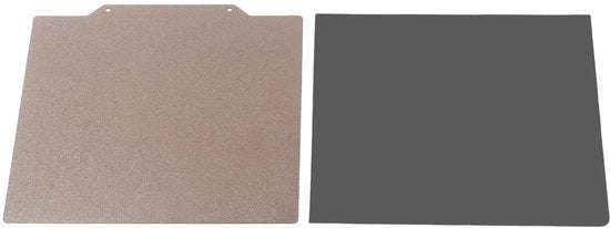 Piastra di costruzione flessibile - 165x165mm - Piastra di acciaio - PEI doppio lato - Resistente all'usura e resistente ai graffi - Resistenza termica fino a 200 °C - Piastra per stampante 3D