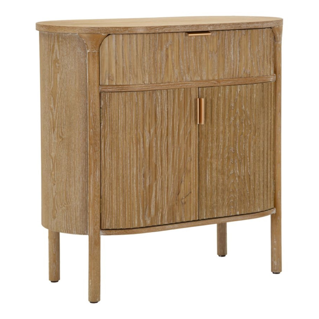 Credenza VKH767, Marrone, Legno, 81x46x82 cm