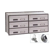 Silmec Casellario Oriz 6P Acc Silver 6B2-501