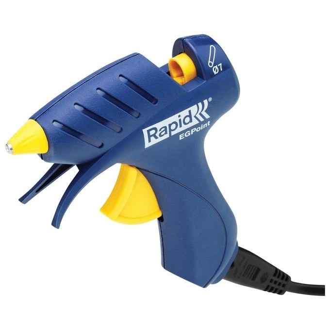 Rapid EG Point Pistola per colla a caldo Blu, Giallo