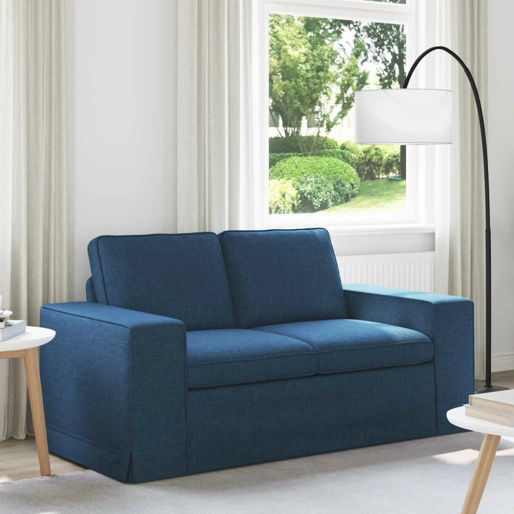 Divano Blu 162 x 80 x 82 cm Tessuto