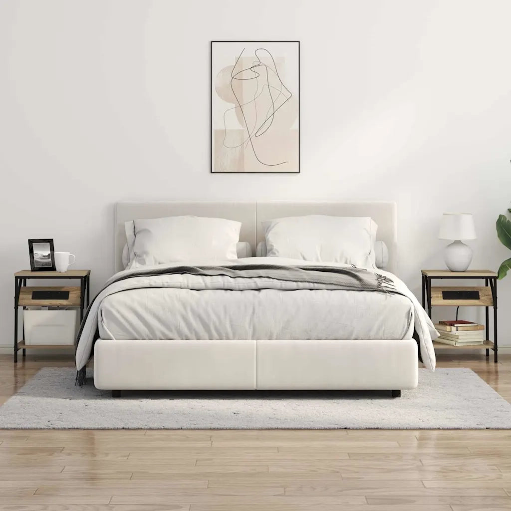 vidaXL Armadio da Notte rovere sonoma 38 x 30 x 48 cm