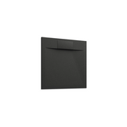 Piatto doccia 80x80 effetto pietra colore nero | Cosmos