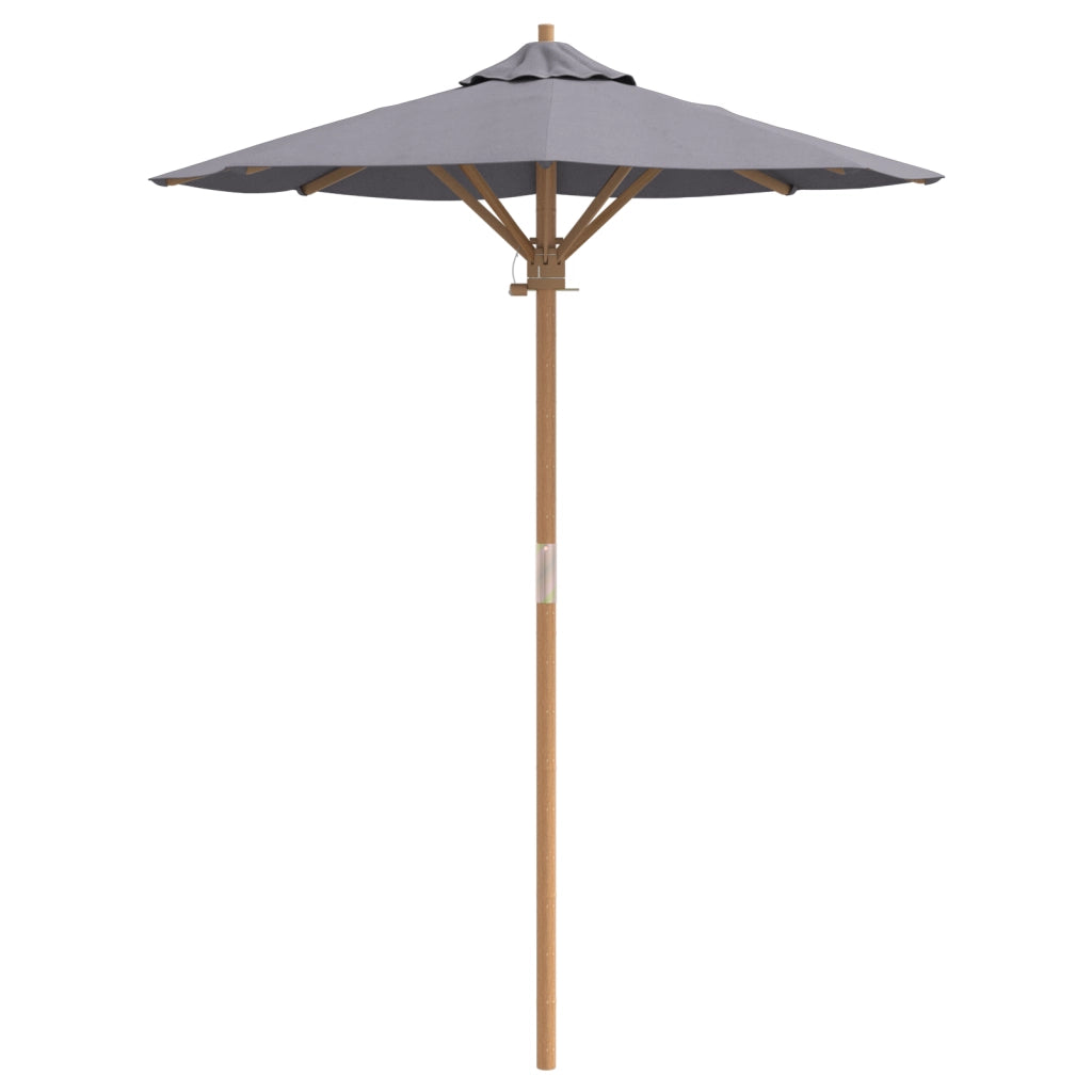 Parasol da Giardino Grigio Scuro 150x210 cm BambÃ¹
