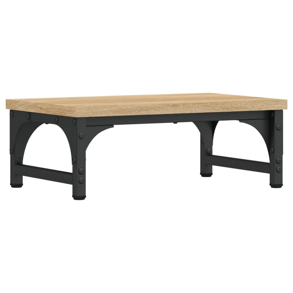 Supporto per Monitor Rovere Sonoma 37x23x14cm Legno Multistratocod mxl 104127