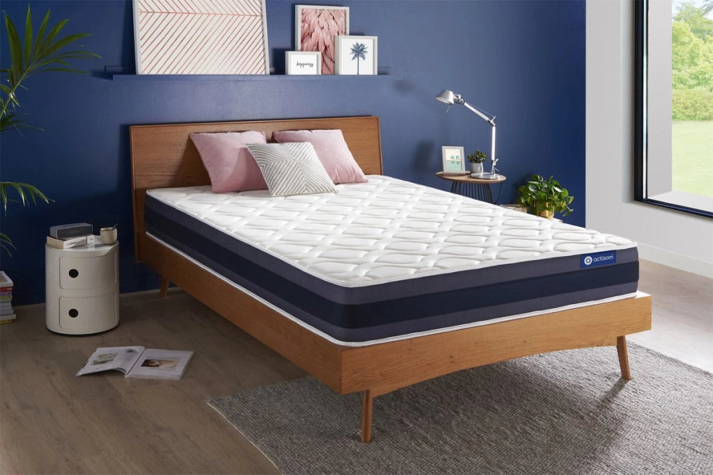Materasso matrimoniale Actiflex morpho 140x190cm - Spessore : 24cm - Molle insacchettate e memory foam - Bilanciato