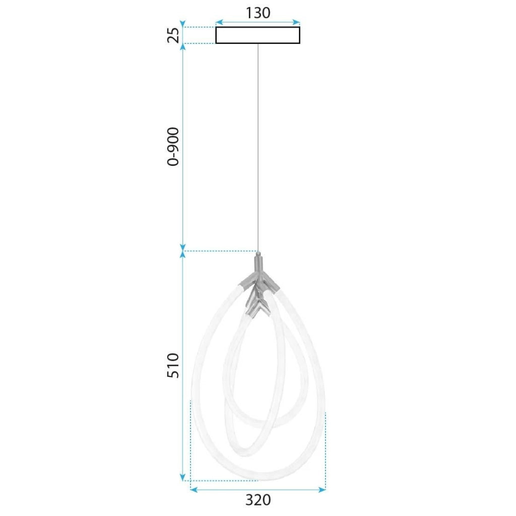 Lampada Led G018-cp Gold
