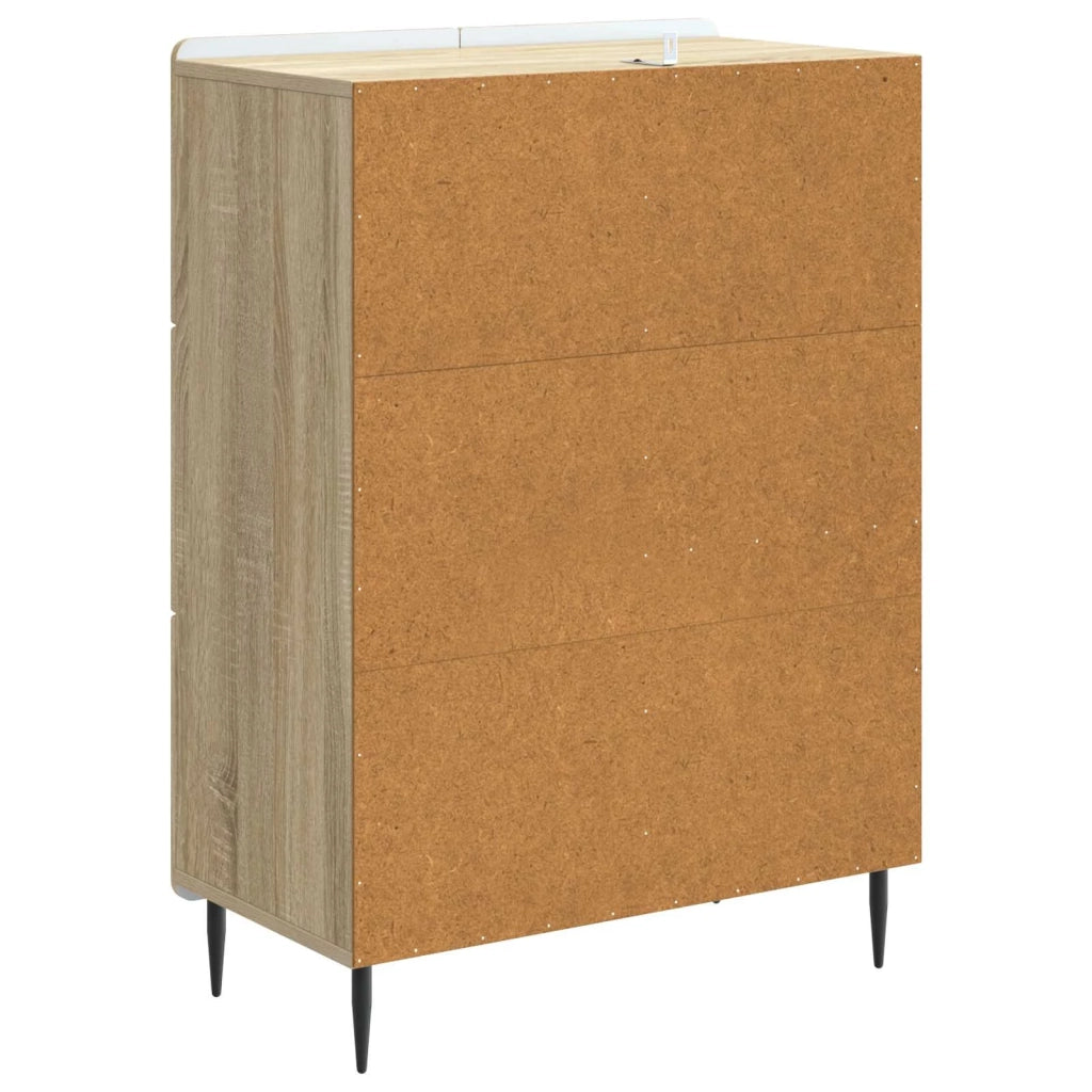 Credenza Rovere Sonoma 66 x 34,5 x 91,5 cm Legno ingegnerizzato