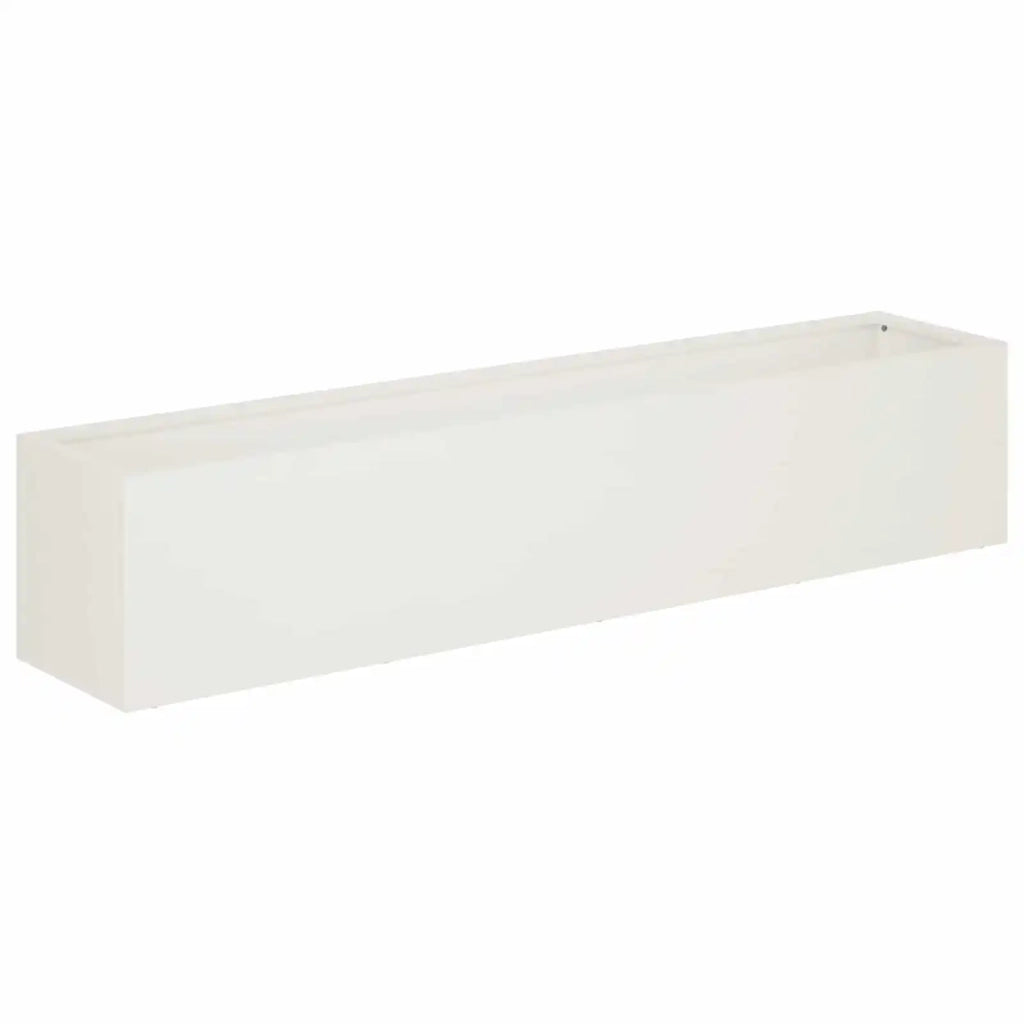 Vaso da giardino Bianco 80 x 20 x 20 cm 8005164