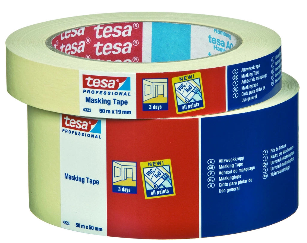 Tesa NASTRO PER MASCHERATURA GENERELL PURPOSE  mm. 19x50 mt. 96.00 rotoli
