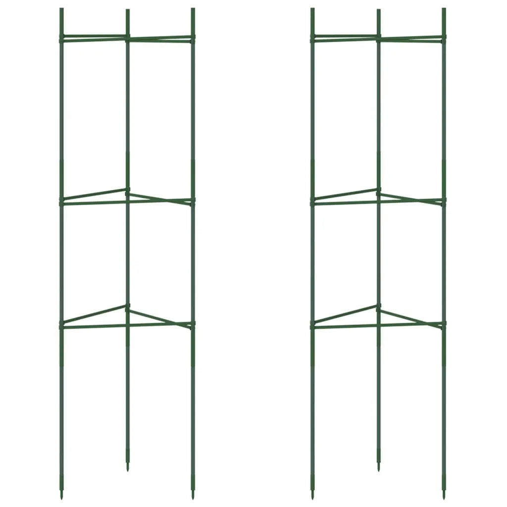 Sostegno per Pomodori 2 pz 116 cm in Acciaio e PP CFW9860506