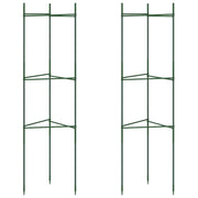 Sostegno per Pomodori 2 pz 116 cm in Acciaio e PP CFW9860506