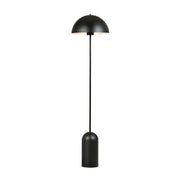 Piantana Minimal Danu Acciaio Nero 1 Luce E27 Ip20