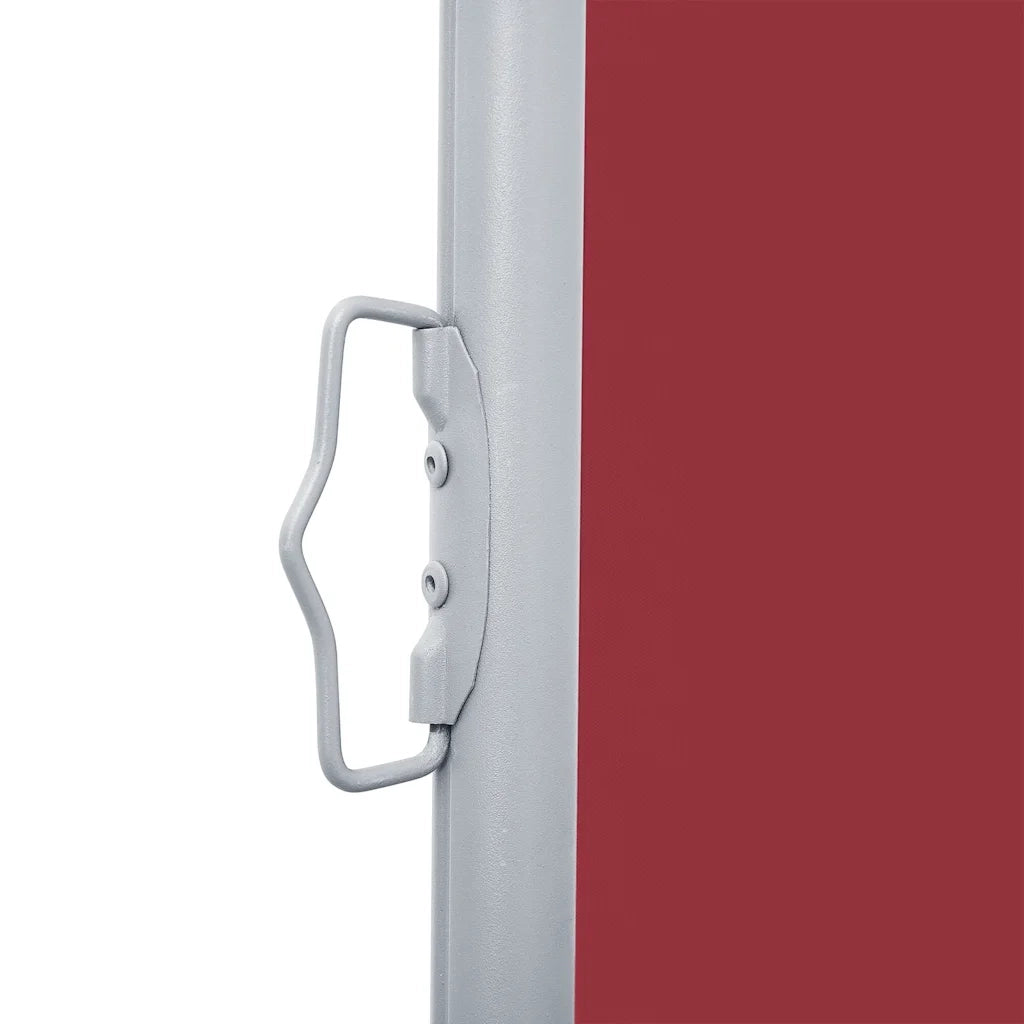 Tenda da Sole Laterale Retrattile 170x600 cm Rossa cod mxl 12061