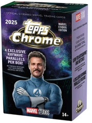 Carte collezionabili Topps , Box da 7 bustine Topps Chrome Marvel Studio 2025,Eta6+