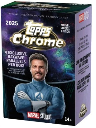 Carte collezionabili Topps , Box da 7 bustine Topps Chrome Marvel Studio 2025,Eta6+