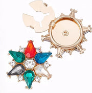 Accessori per abbigliamento - Knoppi per camicia a forma di edelstone con decorazioni rimovibili - eleganza per abiti formali e casual