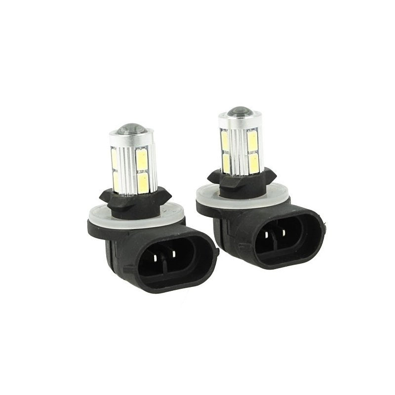 Lampada Led H27 881 PGJ13 12V 10W No Polarita Per Kia Sportage Super Bianco