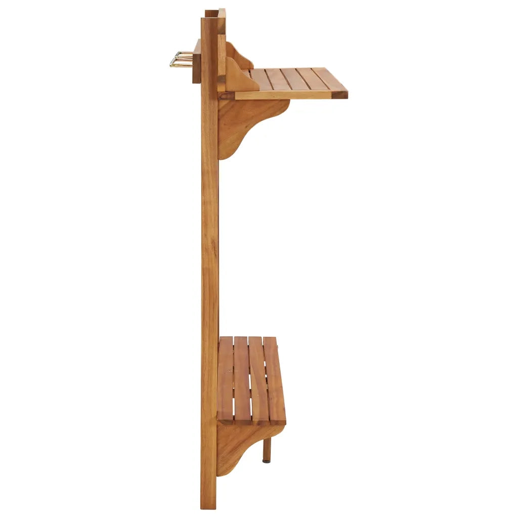Tavolo da Bar da Balcone 90x37x122,5 cm in Massello di Acacia 310253