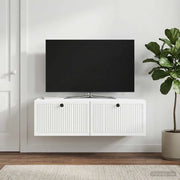 Mobile Porta TV da Muro Bianco 98 x 41 x 30 cm 898015
