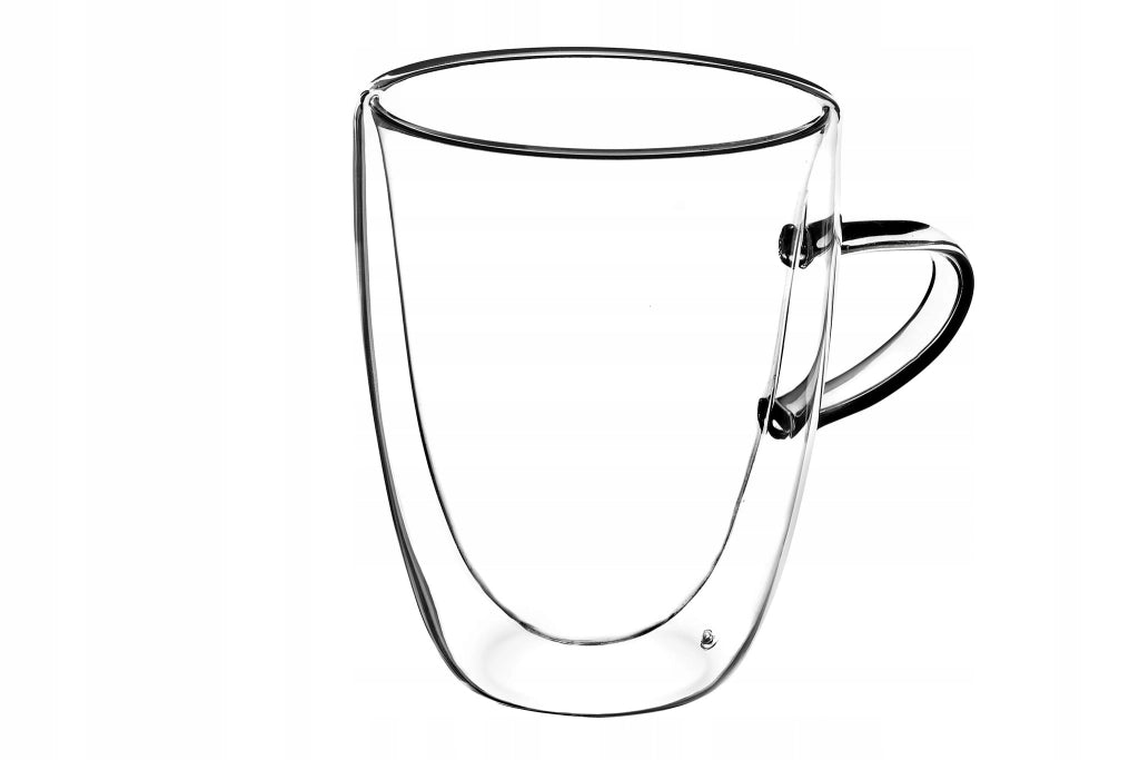 Bicchieri termici KADAX per caffè, tè, latte macchiato, tazze a doppia parete da 350 ml, confezione da 4 pezzi