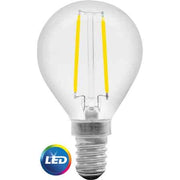 LAMPADA LED A FILAMENTO MOD.'SFERA' E14 4W - 400Lm - 2700K