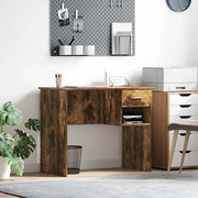 Scrivania Rovere fumé 90 x 49 x 75 cm Legno multistrato 869270