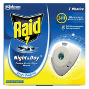 ANTIZANZARE RICARICA NOTTE/GIORNO inodore  - RAID