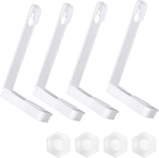 Supporti antiscivolo per materasso 4 pezzi per matasse con altezza di supporto superiore a 15cm - Facili da installare e da rimuovere