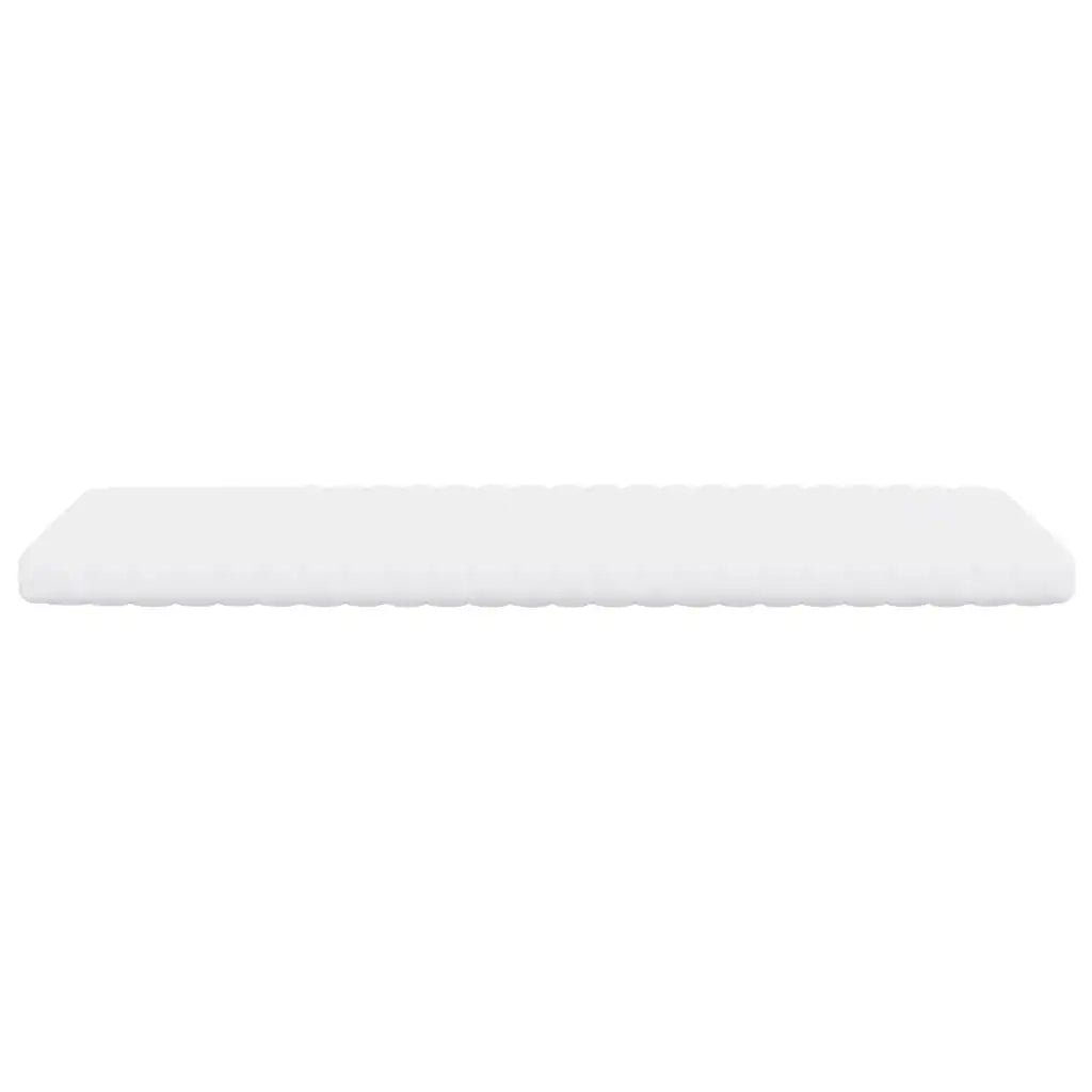 Materasso in Schiuma Bianco 100x210 cm 7 Zone Durezza 20 ILD 4016648