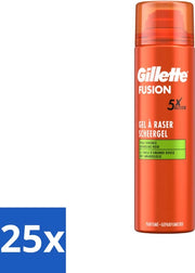 25 x Gel per Rasatura Sensibile con Olio di Mandorla - 200 ml - Rasatura - Pelle Sensibile